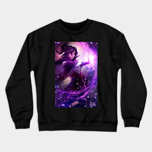 Violet Flames Crewneck Sweatshirt